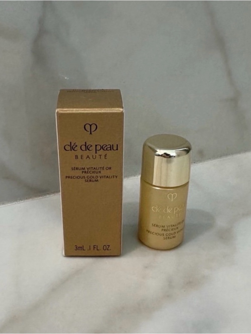 NIB. Cle de Peau. Precious Gold Vitality Serum. 3 mL.